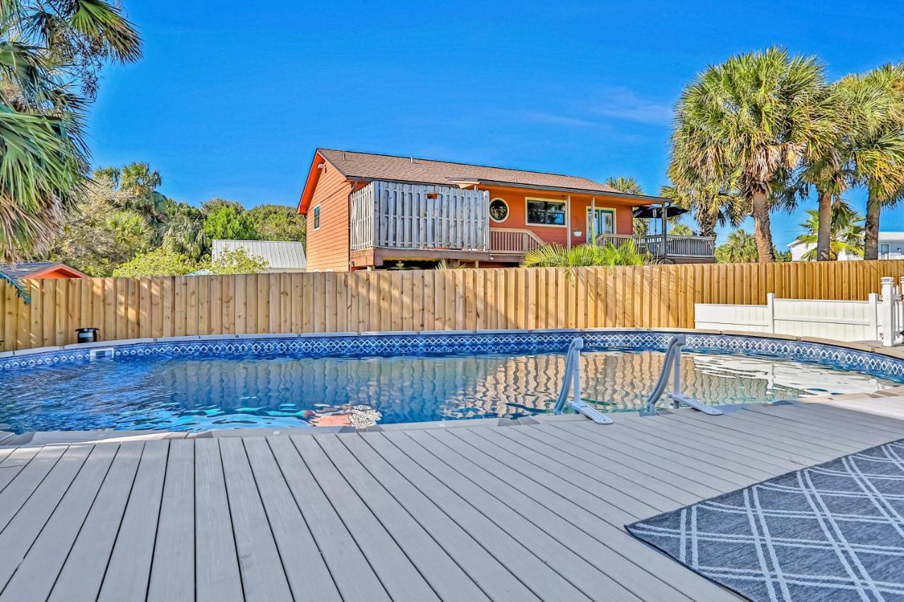 Vilano Beach Oasis Cottage Сейнт-Огастін Екстер'єр фото